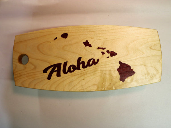 Cutting Board-Hawaii Inlay-Wilder Wood Works