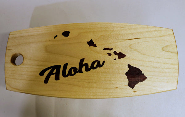 Cheese Board-Hawaii Inlay-Wilder Wood Works